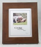 Review Craig Frames Inc.  / 8x10 Rustic Walnut Picture Frame with Glass and Backing