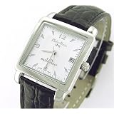 New Philip Persio Mens Croc Leather Date Dress Watch by Philip Persio