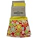 Yellow Red Florals Cool Retro Longer Rubber Household Cleaning Gloves