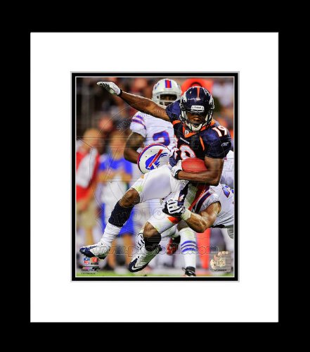 Denver Broncos Eddie Royal 2011 Running Framed Picture 8x10