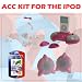 iPod Universal Accessory Kit for iPod Classic 1st - 6th Generation, iPod Mini 1st & 2nd Generations, iPod Nano 1st - 3rd Generations, iPod Shuffle 1st & 2nd Generations and iPod Touch. Universal iPod Docking Station in Pink, iPod/MP3 Stereo Speakers in Pink, Universal Flashing Ear Buds in Pink, Package of Universal Screen Protectors