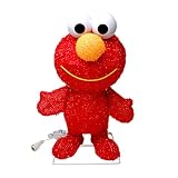 ソーラー充電式 SESAME STREET セサミストリート エルモ 3D LED ライト イルミネーション エコ エコ 自転車