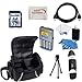 SSE Point & Shoot Kit Featuring Deluxe Case, 32GB Memory Card, Memory Card Reader, HDMI, Replacement AA A820 Pisen Rechargeable Battery and AC/DC Rapid Charger w/ Cleaning Cloth For Fujifilm Finepix 1300 1400 1500 200 2300 2400 2600 2650 2800 3800 30i 4500 4700 A100 A101 A120 A150 A170 A175 A200 A201 A202 A203 A204 A205 A205s Digital Cameras