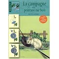 La campagne en peinture sur bois