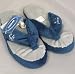 New York Yankees Womens Flip Flop Thong Slippers