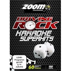 Zoom Karaoke DVD - Driving Rock Karaoke Superhits - 60 Songs