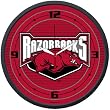 Arkansas Razorbacks NCAA Round Wall Clock by Wincraft