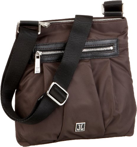 Jette Joop Cross Bag 03/92/07303-860, Damen Umh&auml;ngetasche, braun, (d.brown 860), 25,5 x 28 x 2,5