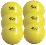 Grays Astrotec Hockey Balls - Box of 6 - Yellow