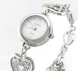 New IN STYLE Ladies Heart Bracelet Watch with Crystals!