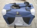 Pet Carrier/Crate-Lightweight+portable- For Dogs and cats. Blue  60cm x 42cm x 42cm