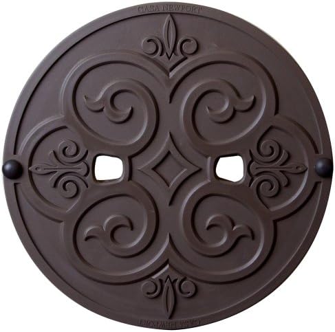 CASA NEWPORT 20-01021 Cafe Plastic Skimmer Lid, 9.9-Inch