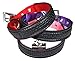 Downtown Pet Supply Deluxe Dog Collar - Padded Adjustable Dog Collar with Metal Buckle & D-ring - Machine Washable & Water Resistant Thick Dog Collar - Purple - XL - Extra Large Dog Collar