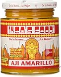 Inca's Food Aji Amarillo Paste - Hot Yellow Pepper Paste, 7.5 Oz Jar - Product of Peru