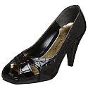 J Renee Women's Arley Peep Toe Pump