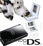 Picture Of Nintendo DS Lite Black + Nintendogs Dalmatian Game & Free Crystal Protector Accessory Pack