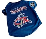 Columbus Blue Jackets -Navy/Grey- Hoodie Tee Combo - X-Large
