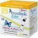 Freestyle LITE Blood Glucose Test Strips NEW Butterfly Design 1 box of 50