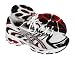 ASICS Men's GEL-Nimbus 11 Running Shoe,White/Black/Red,12 D US