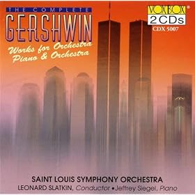 Gershwin Works For Piano Orchestra