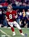 Steve Young San Francisco 49ers NFL Hand Signed 8x10 Photograph Red Jersey SB XXIX Dropping Back