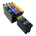 1 x Multipack Epson Compatible Ink Cartridges + 2 X EXTRA BLACKS *** for Epson SX425W - ALSO COMPATIBLE WITH Printers Epson Stylus Office BX305F, BX305FW, BX305FW Plus, Epson Stylus S22, SX125, SX130, SX235W, SX420W, SX425W, SX435W, SX445W - Latest Version Double Capacity Inks - replaces T1281 T1282 T1283 T1284 (T1285) (Replaces 3 x T1281 1 x T1282, 1 x T1283, 1 x T1284,) - Cyan / Magenta / Yellow / Black - Multipack