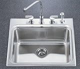 Ballad Self-Rimming Utility Sink Four Faucet