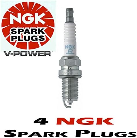 02-04 Mini Cooper 1 Ignition Coil and 4 NGK Vpower Spark Plugs set kit