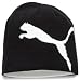 PUMA Men's Covert Reversible Beanie Hat, Black/White, One Size