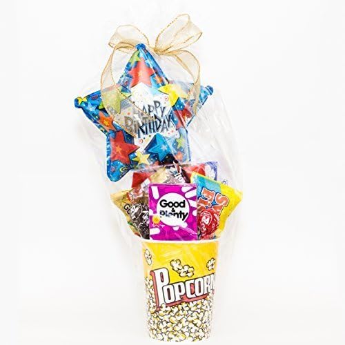 Plenty 4 you Happy Birthday Popcorn Candy Balloon Bucket Gift by Plenty 4 You