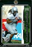 2008 Press Pass NFL Card # 72 Davone Bess WR Hawaii - Collegiate Leaders - Rookie Insert Football Card in Protective Screw Down Display Case