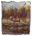 Autumn Memories Wildlife With Moose Tapestry Throw Blanket 50X60 Inches