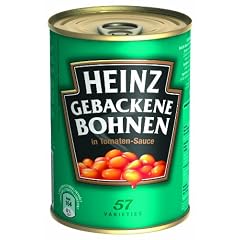 Heinz Baked Beans in Tomatensauce, 6er Pack (6 x 415 g Dose)