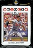 2008 Topps Baseball Cards # 151 Adam Loewen - Baltimore Orioles - MLB Baseball Trading Card in a Protective Screw Down Display Case
