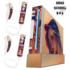 Nintendo Wii Konsole Designer Skin/Designer-Folie - Sexy School Girl