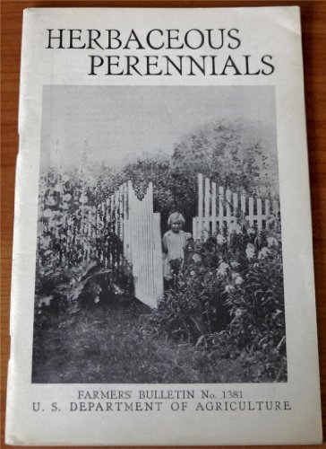 Herbaceous Perennials (Farmers Bulletin No. 1381)