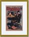 Gold Framed/Matted Print 17x23, William Gillette as Sherlock Holmes