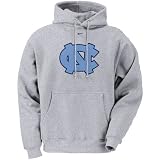 Nike North Carolina Tar Heels Ash Classic Logo Hoody Sweatshirt