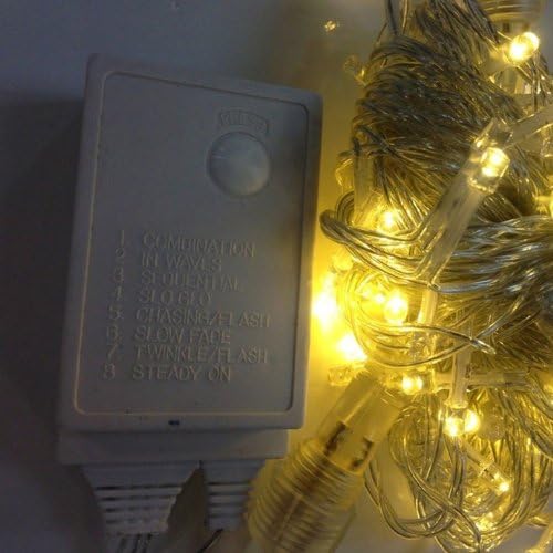 Adsled LED Lights String Rope Lights 50m 500LED Male Female Plug Synchronous Flashing