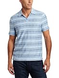 Perry Ellis Men's Short Sleeve Open Polo Tee