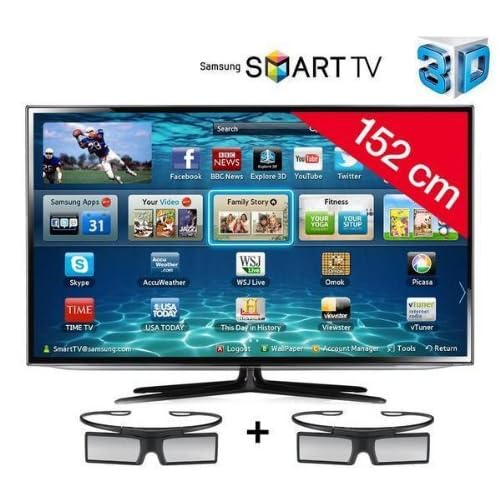 TV 3D 60 pouces SAMSUNGSERIES6UE60ES6300NOIR60\