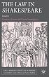 The Law in Shakespeare (Early Modern Literature in History)