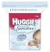 Huggies Gentle Care Sensitive Baby Wipes Popup Refill, 184-Count Pack (Pack of 3)
