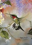 Ruby Throated Honey Garden Flag