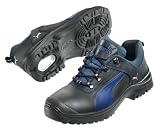 PUMA Sicherheitsschuhe S3 gefettetes Vollrindleder, Stahllkappe , Durchtrittschutz ,atmungsaktives Mesh-Futter, CORDURA , Puma comfort Fußbett, PU-Sohle mit PUMA CELL