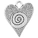 Safe Pewter Heart Charm