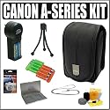 Canon Accessory Outfit for Canon Powershot A590 A580 A470 Digital Cameras - Canon ACANASERK1