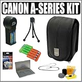 Canon Accessory Outfit for Canon Powershot A590 A580 A470 Digital Cameras Canon ACANASERK1 51hYDdEoOXL. SL160 Canon Accessory Outfit for Canon Powershot A590 A580 A470 Digital Cameras Canon ACANASERK1