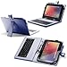 Fosmon Leather Case with Stand, USB Keyboard and Stylus for 10