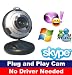 Webcam - New USB PC Webcam - Built-in microphone, 5G Lens, Plug and Play no driver needed, Works with Skype Yahoo MSN Etc